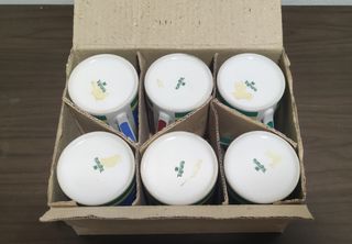 Set di sei tazze mug Tognana nuove