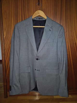 Traje Zara - Gris