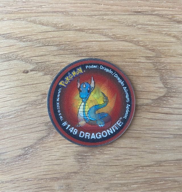 Tazo holográfico Dragonite