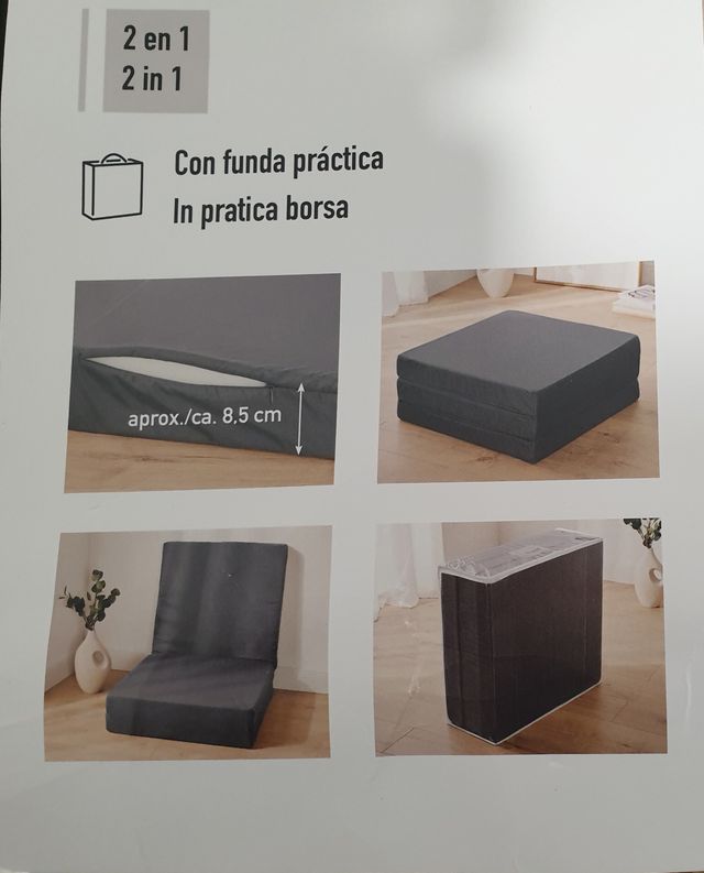 Colchón plegable LIVARNO home