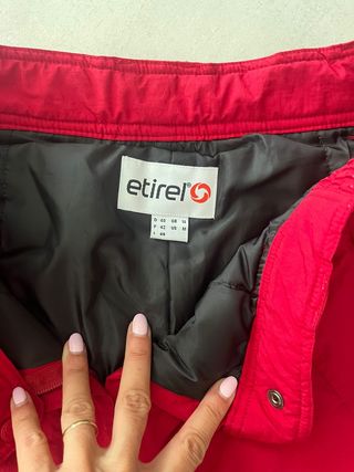 Pantalón Esquí Etirell Rojo - M
