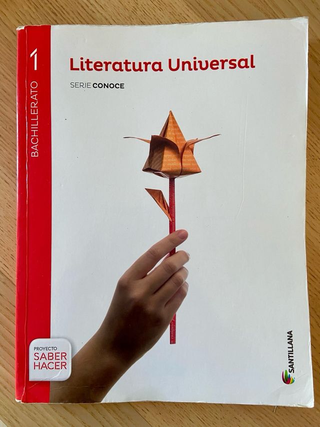 LITERATURA UNIVERSAL. 1 BACHILLERATO. SANTILLANA