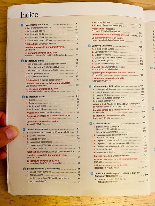 LITERATURA UNIVERSAL. 1 BACHILLERATO. SANTILLANA