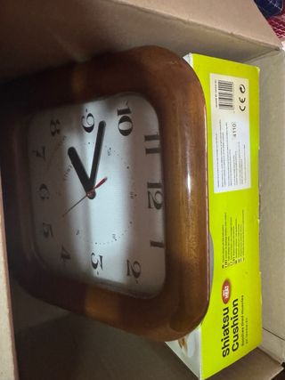 Orologio da Tavolo in Legno