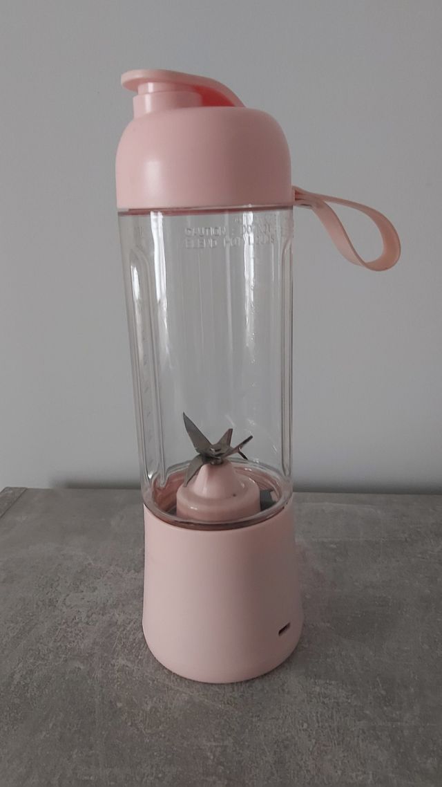 Batidora Smoothie Portátil Rosa