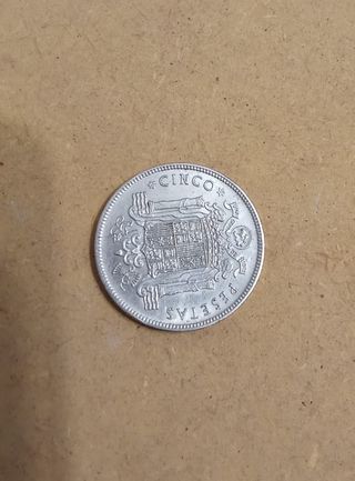Monedas España: 5 y 100 pesetas