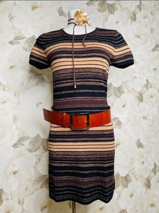 Vestido Massimo Dutti rayas