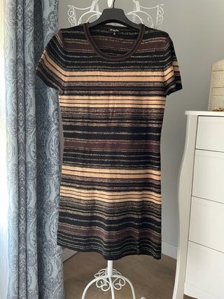 Vestido Massimo Dutti rayas