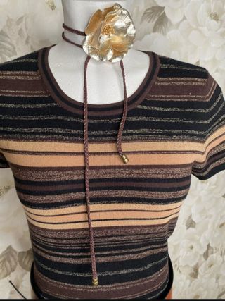 Vestido Massimo Dutti rayas