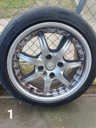 Llantas Alessio 16" 4 tornillos