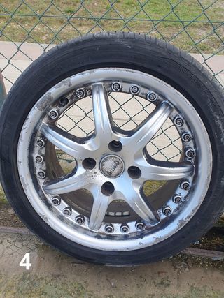 Llantas Alessio 16" 4 tornillos