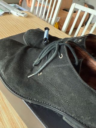 Zapatos Martinelli 42 - Ante Azul