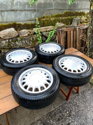 Llantas Saab 900 15 Pulgadas + Neumaticos Michelin