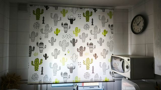 Estor cocina cactus 140x180cm