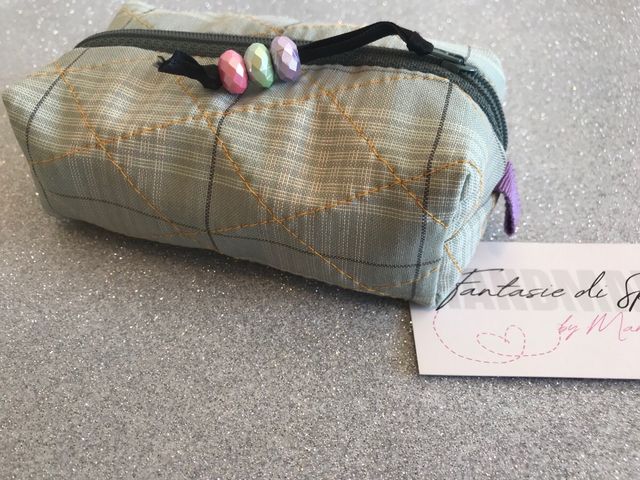 Pochette verde - Fantasie di Spilli
