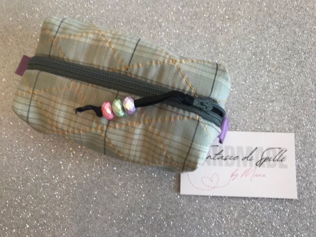 Pochette verde - Fantasie di Spilli