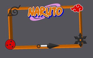 Marco decorativo Naruto