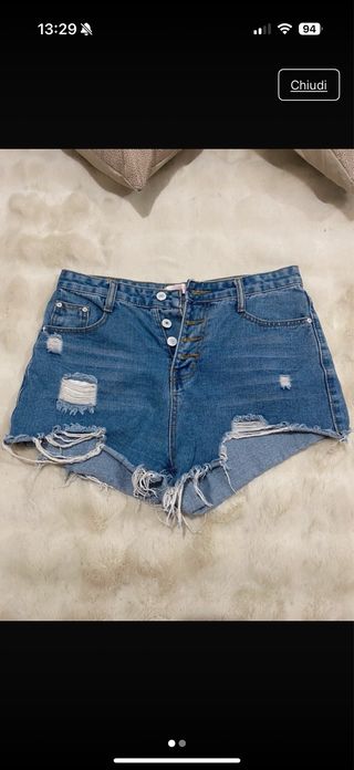 Shorts jeans estivi usati