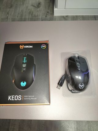 Ratón Gaming KROM KEOS RGB