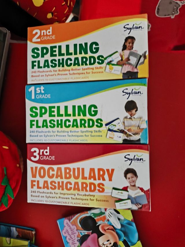 Flashcards Sylvan 1º-3º Grado