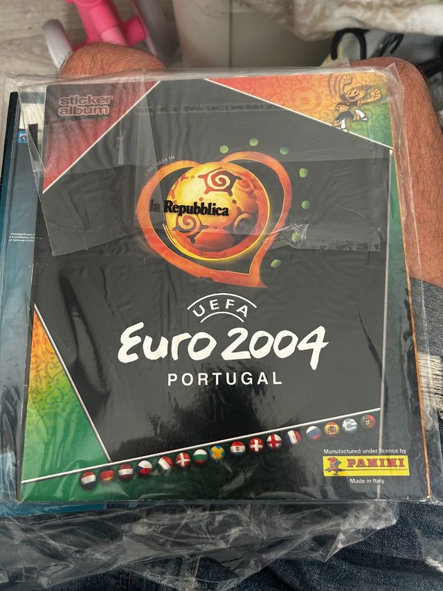 Álbum Euro 2004 Panini vacío