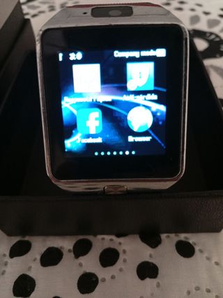 Reloj Inteligente Smartwatch Plata