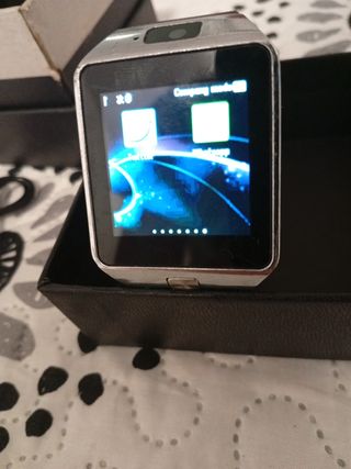 Reloj Inteligente Smartwatch Plata