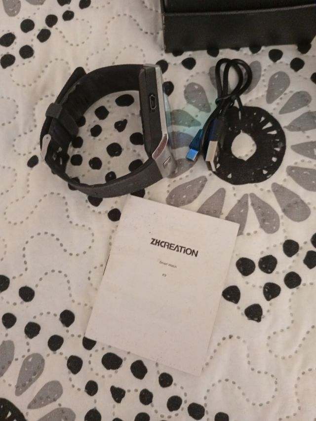 Reloj Inteligente Smartwatch Plata