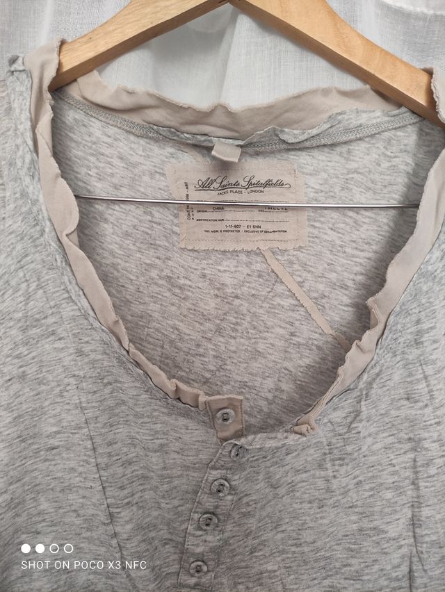 dos camisetas algodón All Saints 