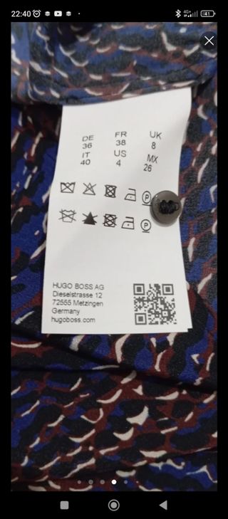 Atención Camisa Hugo Boss Sin extrenar!!