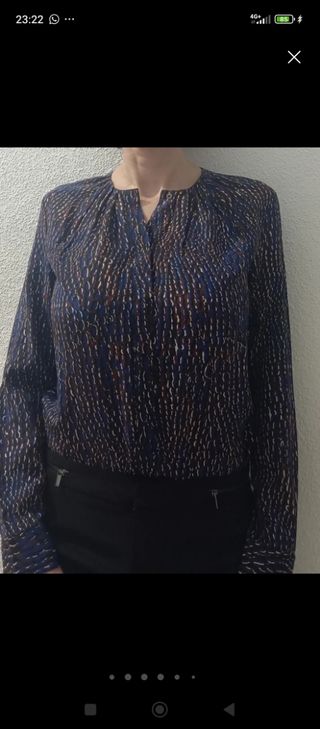  Ocasión Blusa sin cuello regular fit Hugo Boss 