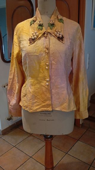 Camisa seda.