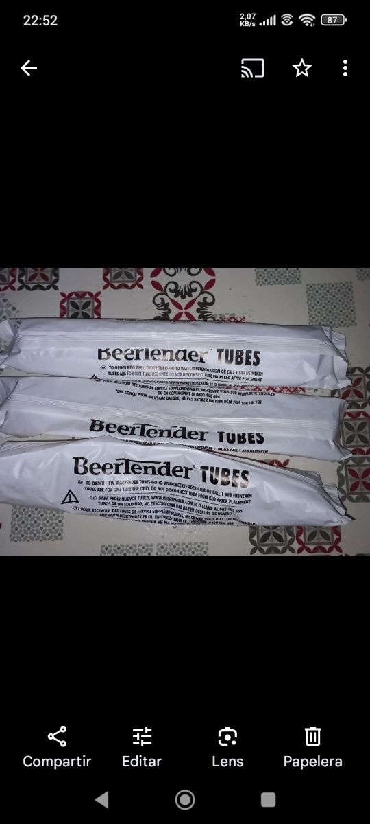 Dispensador cerveza Krups