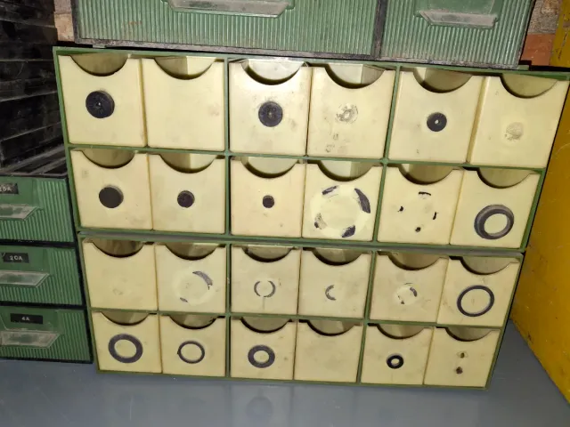 Cajas Clasificadoras Vintage FO