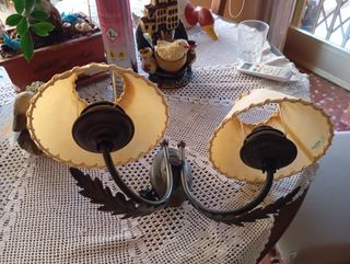 Apliques pared  luces  vintage