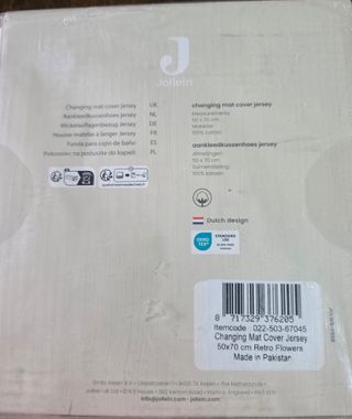 Funda cambiador bebé 50x70cm