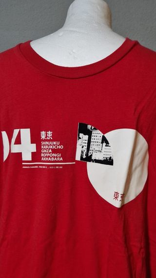 Camiseta Pull & Bear Tokyo XL