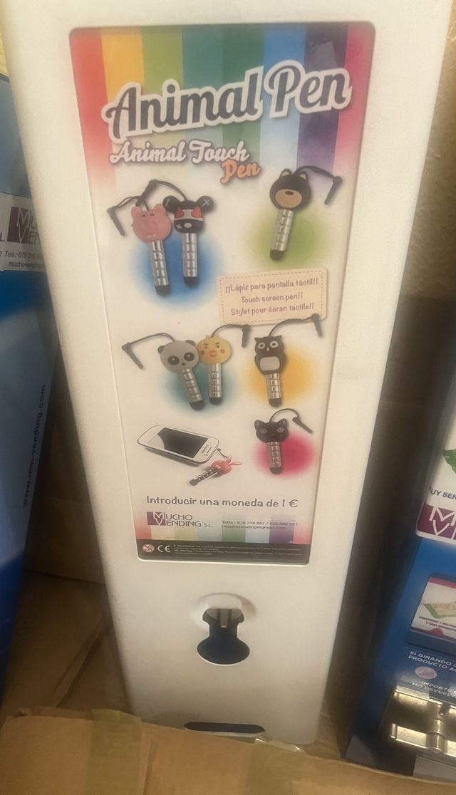 Máquina Mecánica Expendedora distintos procuctos