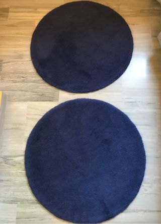 Alfombras redondas Ikea Ringum - Azul