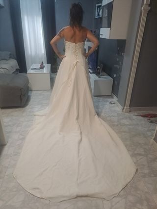 Vestido novia blanco 