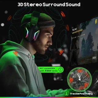 ¡-50%! | Weseary WG1 - Cascos Gaming Inalámbricos