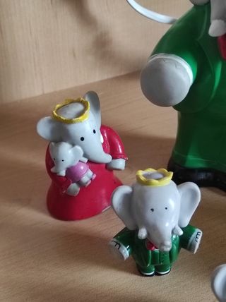 Babar lotto personaggi vintage