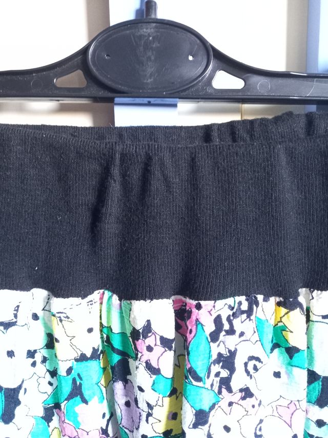 Gonna fiori multicolor