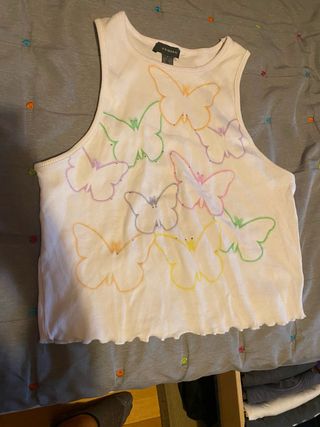 Camiseta Primark blanca - Talla L