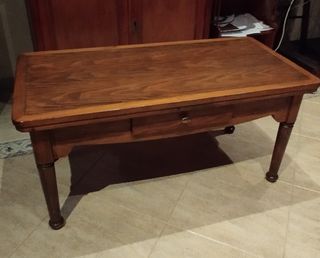 Mesa madera marrón