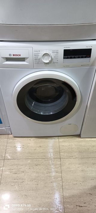 Lavadora Bosch 7 kg A+++ Carga Frontal