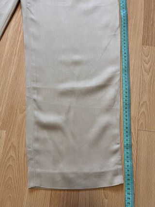Pantalón vestir beige