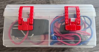 Kit amarre Perel: correas, cuerdas elásticas