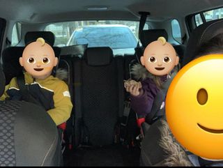 2 sillas Britax Römer ADVANSAFIX II Grupo 1-2-3