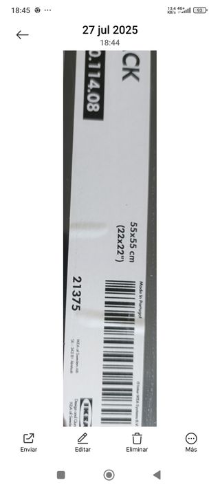Mesas IKEA negras (a estrenar)